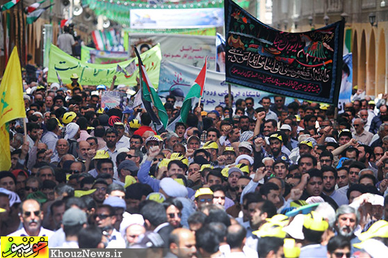 راهپیمایی روز جهانی قدس در اهواز
