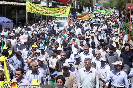 راهپیمایی روز جهانی قدس در اهواز
