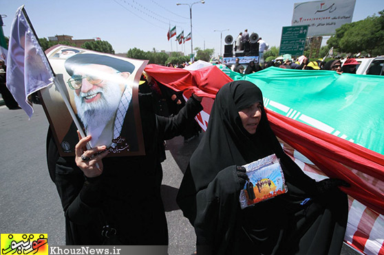 راهپیمایی روز جهانی قدس در اهواز