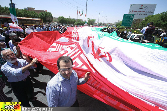 راهپیمایی روز جهانی قدس در اهواز