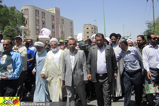 راهپیمایی روز جهانی قدس در خرمشهر