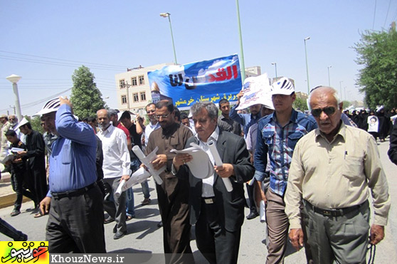 راهپیمایی روز جهانی قدس در خرمشهر