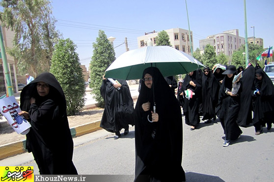 راهپیمایی روز جهانی قدس در خرمشهر