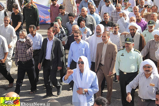 راهپیمایی روز جهانی قدس در شوش
