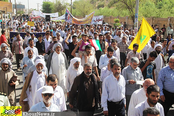 راهپیمایی روز جهانی قدس در شوش