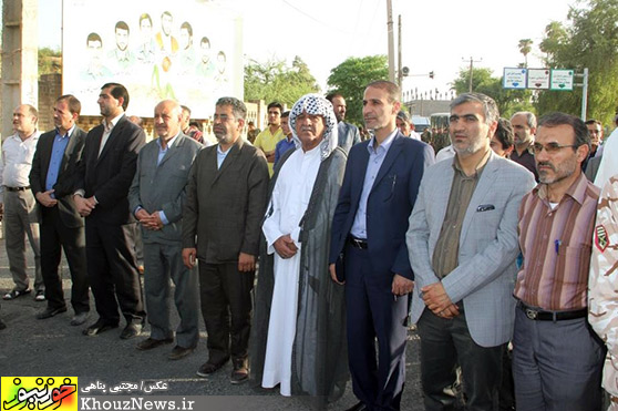 تشییع پیکر پاک شهید استوار یکم مصطفی بیرانوند