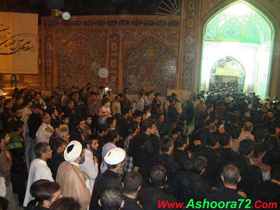 حرکت دسته عزا در شب شهادت امام صادق (ع) در بهبهان