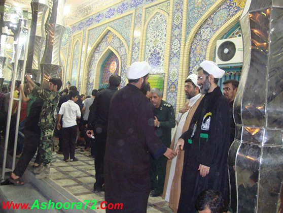 حرکت دسته عزا در شب شهادت امام صادق (ع) در بهبهان