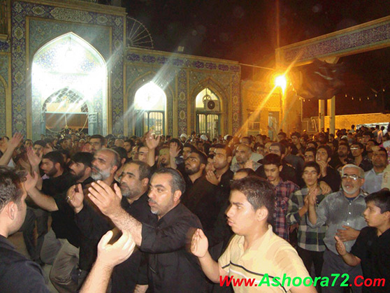حرکت دسته عزا در شب شهادت امام صادق (ع) در بهبهان