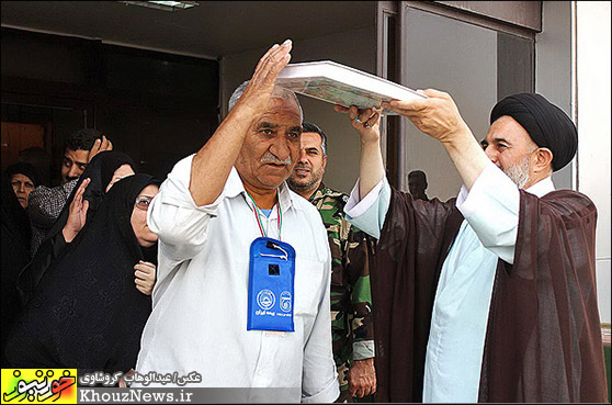 اعزام اولین کاروان حجاج از فرودگاه اهواز