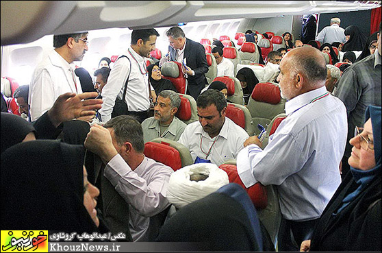 اعزام اولین کاروان حجاج از فرودگاه اهواز
