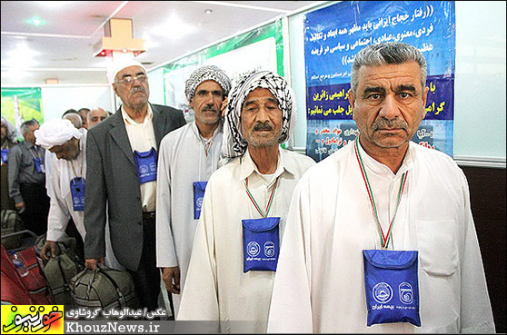 اعزام اولین کاروان حجاج از فرودگاه اهواز