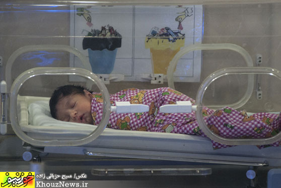 تولد نوزادان 4 قلو در اهواز