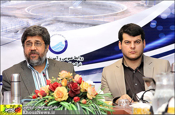 نشست خبری مدیرعامل آب و فاصلاب خوزستان