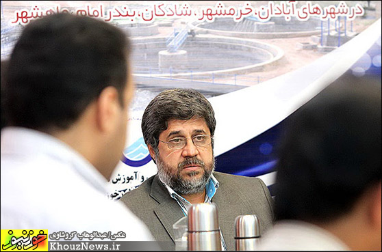 نشست خبری مدیرعامل آب و فاصلاب خوزستان