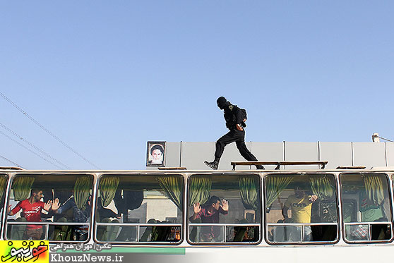 صبحگاه مشترك ناجا در اهواز