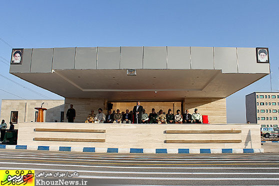 صبحگاه مشترك ناجا در اهواز