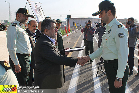 صبحگاه مشترك ناجا در اهواز