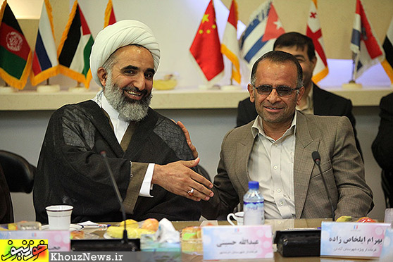 نشست مدیرعامل منطقه آزاد اروند با مسئولین شهرهای آبادان و خرمشهر