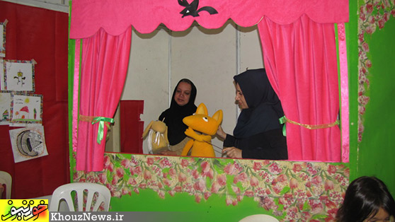 غرفه کانون پرورش فکری در نمایشگاه کتاب خوزستان