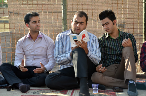 مراسم دعای عرفه در آستان علی بن مهزیار اهوازی