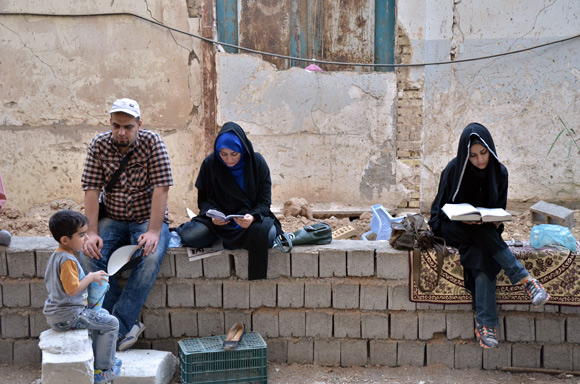 مراسم دعای عرفه در آستان علی بن مهزیار اهوازی