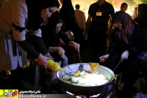 جشنواره فروش غذا برای حمایت از کودکان سرطانی در اهواز