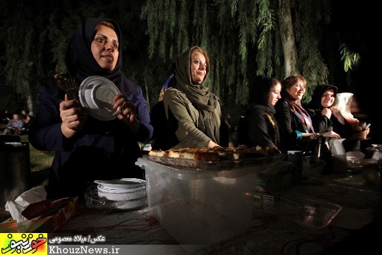 جشنواره فروش غذا برای حمایت از کودکان سرطانی در اهواز
