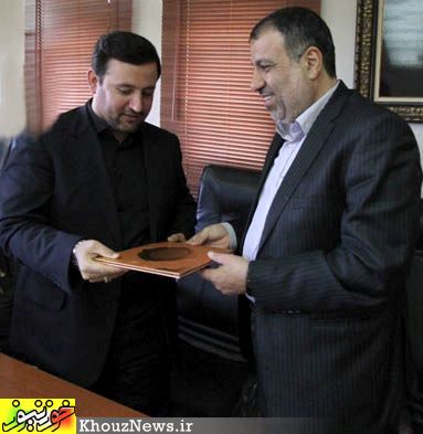 مراسم معارفه 2 معاون شهردار اهواز