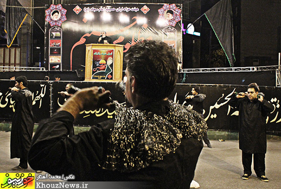 عزاداری اولين شب محرم در اهواز