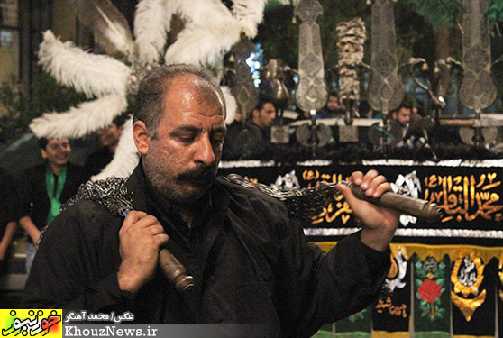 عزاداری اولين شب محرم در اهواز
