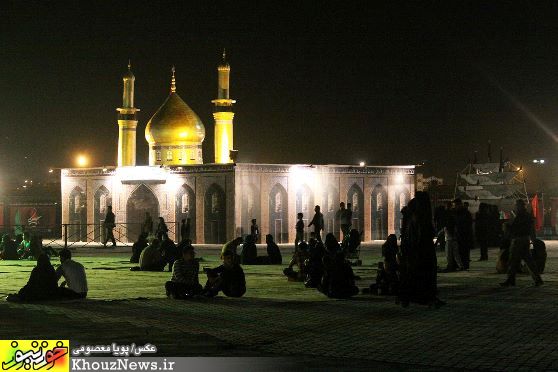مراسم تعزیه شب های بین الحرمین در اهواز