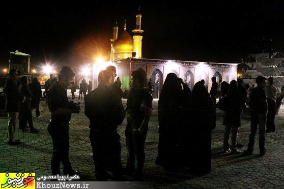 مراسم تعزیه شب های بین الحرمین در اهواز