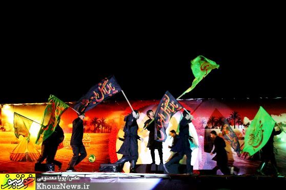مراسم تعزیه شب های بین الحرمین در اهواز