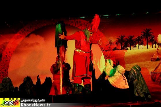 مراسم تعزیه شب های بین الحرمین در اهواز
