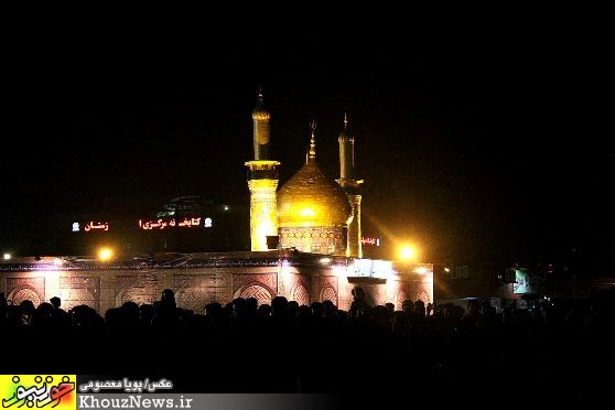 مراسم تعزیه شب های بین الحرمین در اهواز