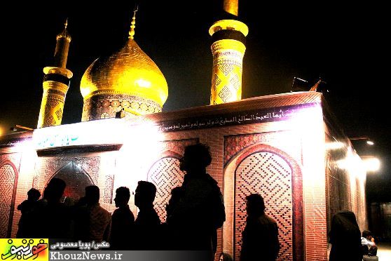 مراسم تعزیه شب های بین الحرمین در اهواز