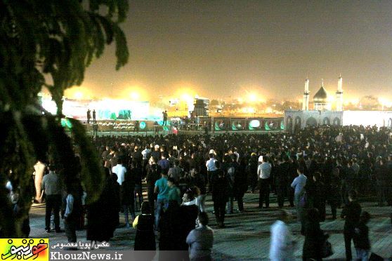 مراسم تعزیه شب های بین الحرمین در اهواز