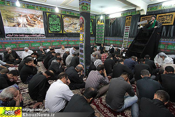 عزاداری شب های محرم در اهواز‎