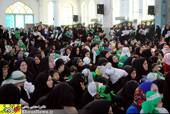 همایش شیرخوارگان حسینی در دزفول‎