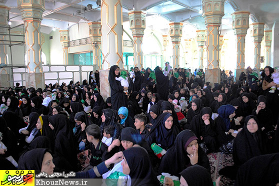 همایش شیرخوارگان حسینی در دزفول‎