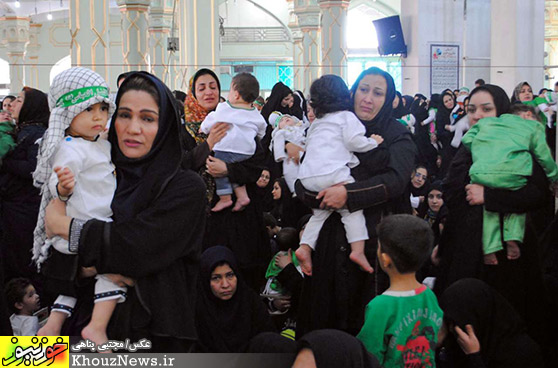 همایش شیرخوارگان حسینی در دزفول‎