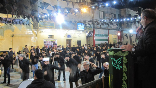 شب 5 محرم 1392، مسجد حجازی اهواز