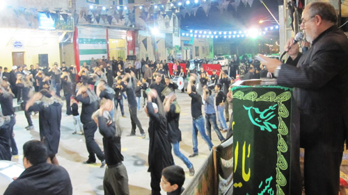 شب 5 محرم 1392، مسجد حجازی اهواز