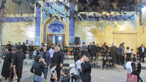 شب 5 محرم 1392، مسجد حجازی اهواز