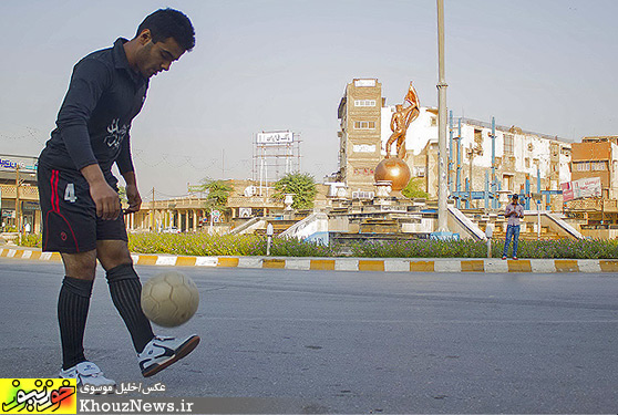 نمايش روپايي سجاد مقدم ورزشكار خوزستاني 