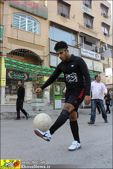 نمايش روپايي سجاد مقدم ورزشكار خوزستاني 