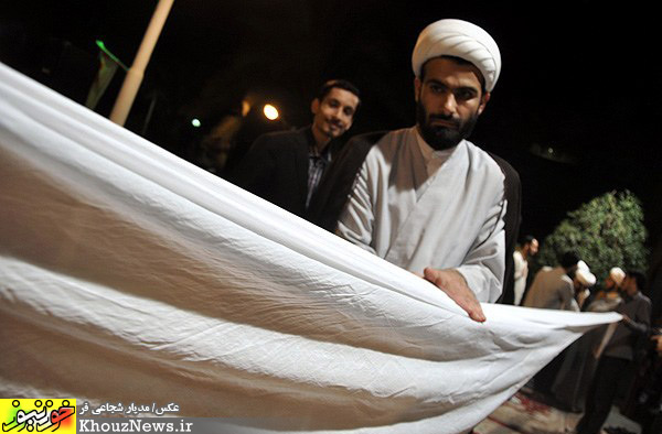 آئین عمامه‌گذاری طلاب حوزه‌های علمیه اهواز