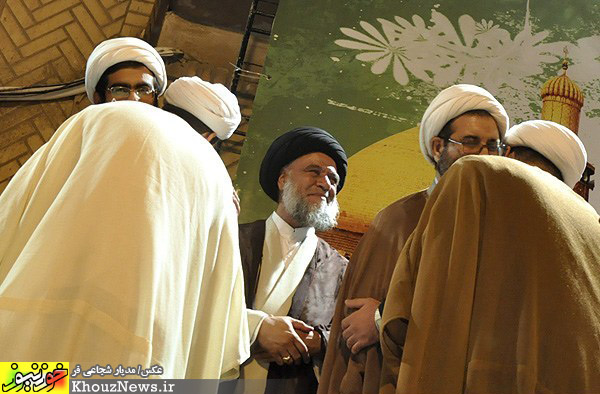 آئین عمامه‌گذاری طلاب حوزه‌های علمیه اهواز