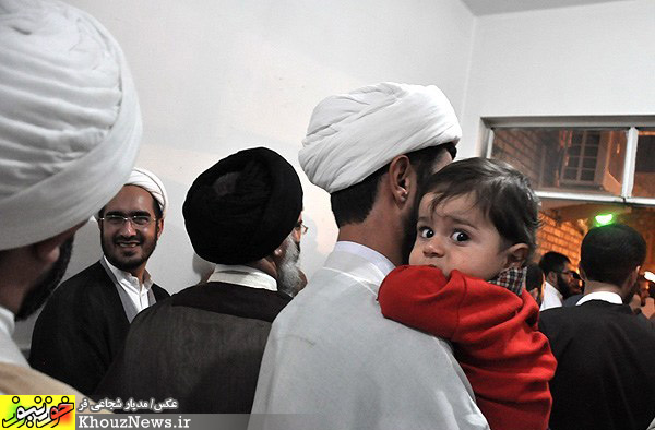 آئین عمامه‌گذاری طلاب حوزه‌های علمیه اهواز